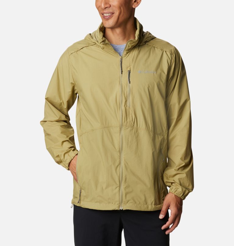 Men's Alpine Chill Windbreaker Jacket, Color: Savory, White Stripe, image 1