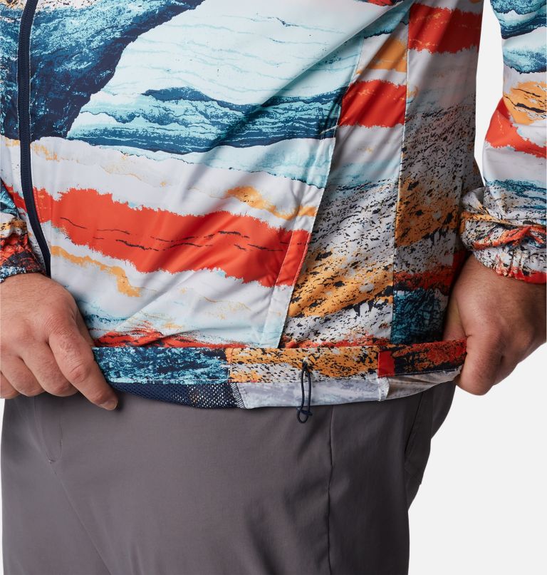 Coupe-vent Flash Challenger Novelty Homme - Tailles fortes, Color: Icy Morn Hyper Nature Print, image 6