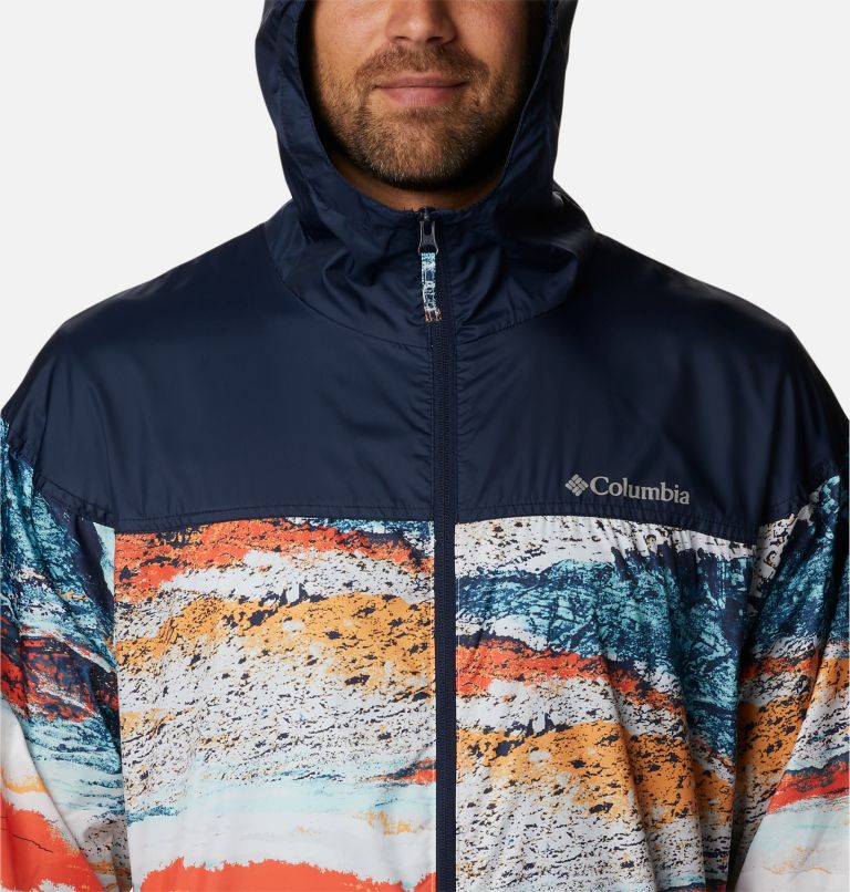 Coupe-vent Flash Challenger Novelty Homme - Grandes tailles, Color: Icy Morn Hyper Nature Print, image 4