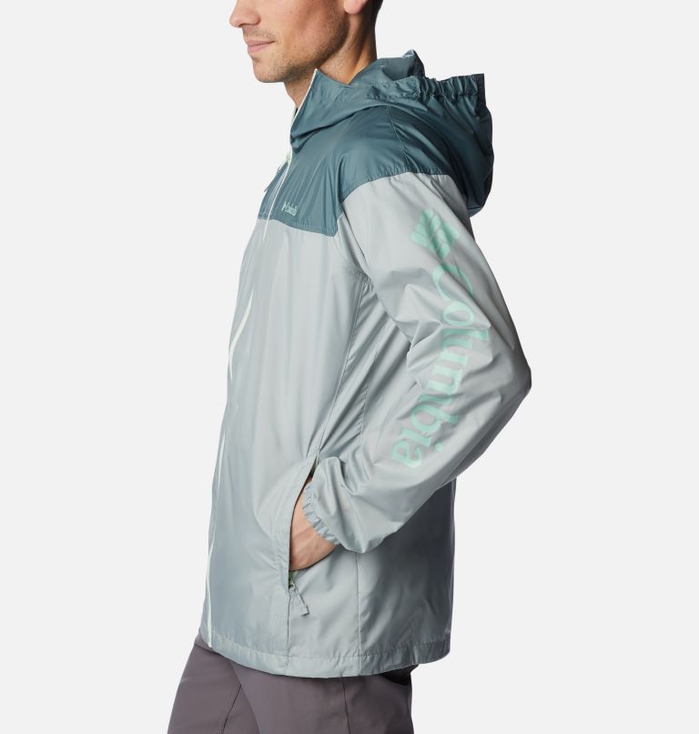 Flash Challenger Novelty Windbreaker | 350 | L, Color: Niagara, Metal, image 3