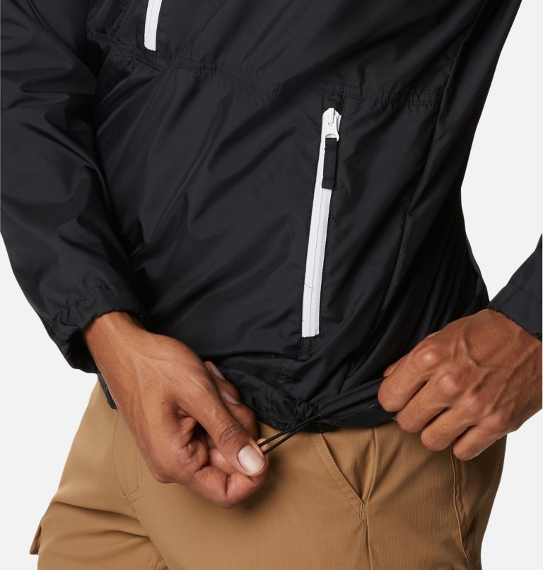 Men's Flash Challenger Anorak Jacket, Color: Black