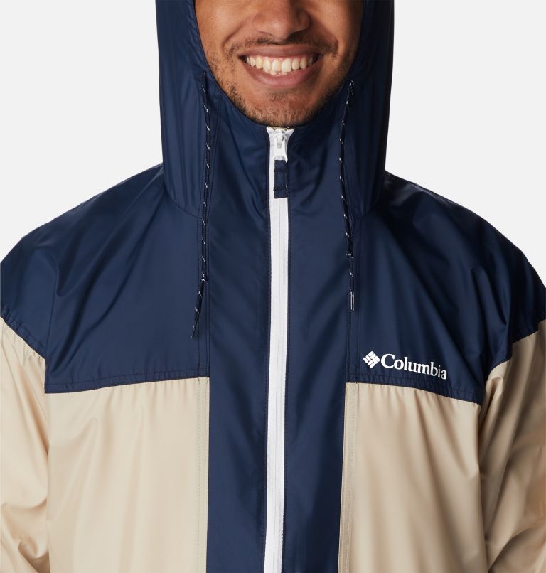 Thumbnail: Anorak Flash Challenger Homme, Color: Ancient Fossil, Collegiate Navy, image 4