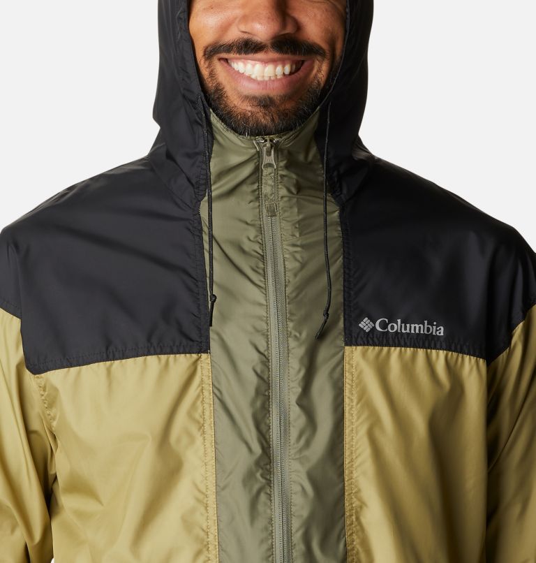 Anorak Flash Challenger Homme, Color: Savory, Black, Stone Green, image 4