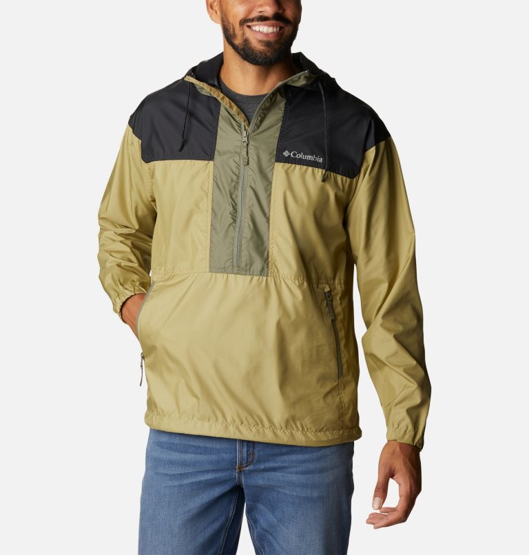 Anorak Flash Challenger Homme, Color: Savory, Black, Stone Green, image 1