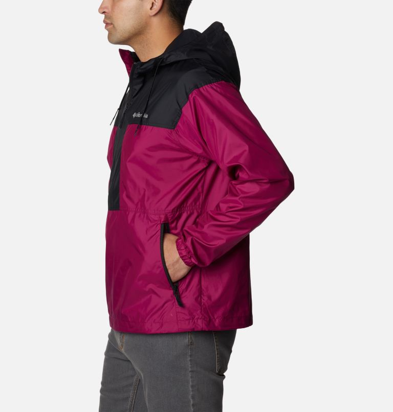 Anorak Flash Challenger Homme, Color: Red Onion, Black, image 3