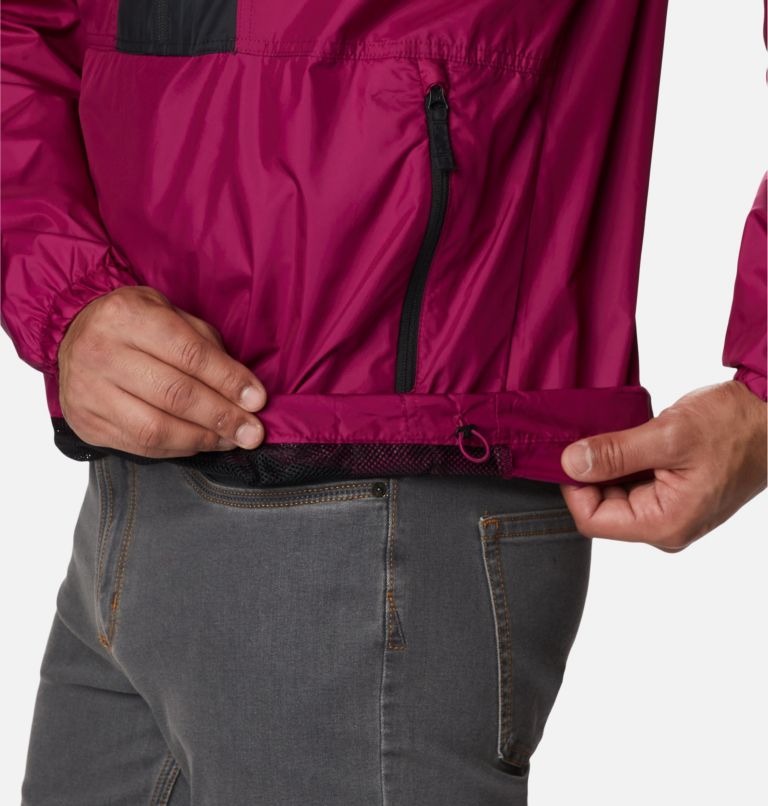 Anorak Flash Challenger Homme, Color: Red Onion, Black, image 5