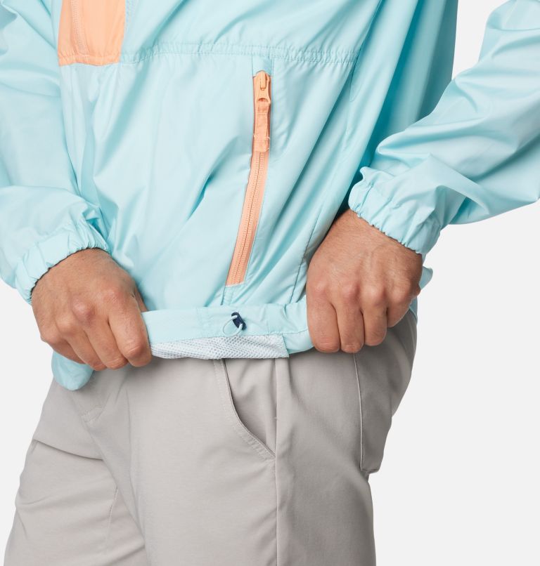 Flash Challenger Anorak, Color: Spray, Collegiate Navy, Apricot Fizz, image 5