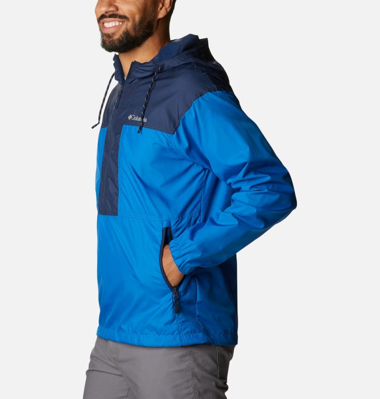 Flash Challenger Anorak | 432 | M, Color: Bright Indigo, Collegiate Navy, image 3
