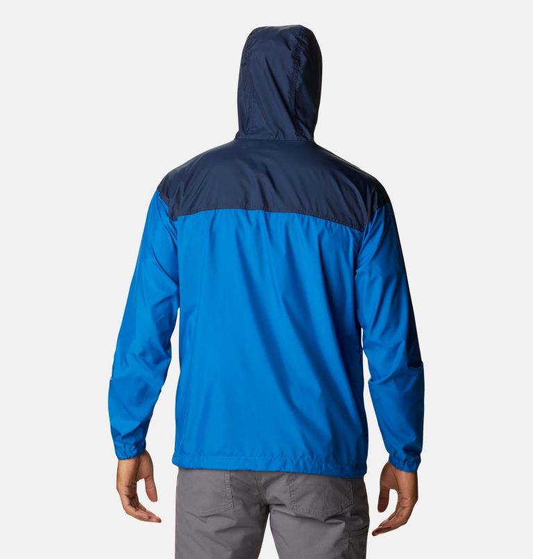 Flash Challenger Anorak | 432 | M, Color: Bright Indigo, Collegiate Navy, image 2