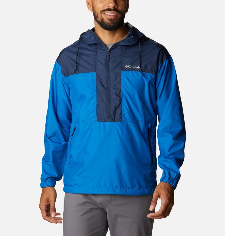 Flash Challenger Anorak | 432 | M, Color: Bright Indigo, Collegiate Navy, image 1