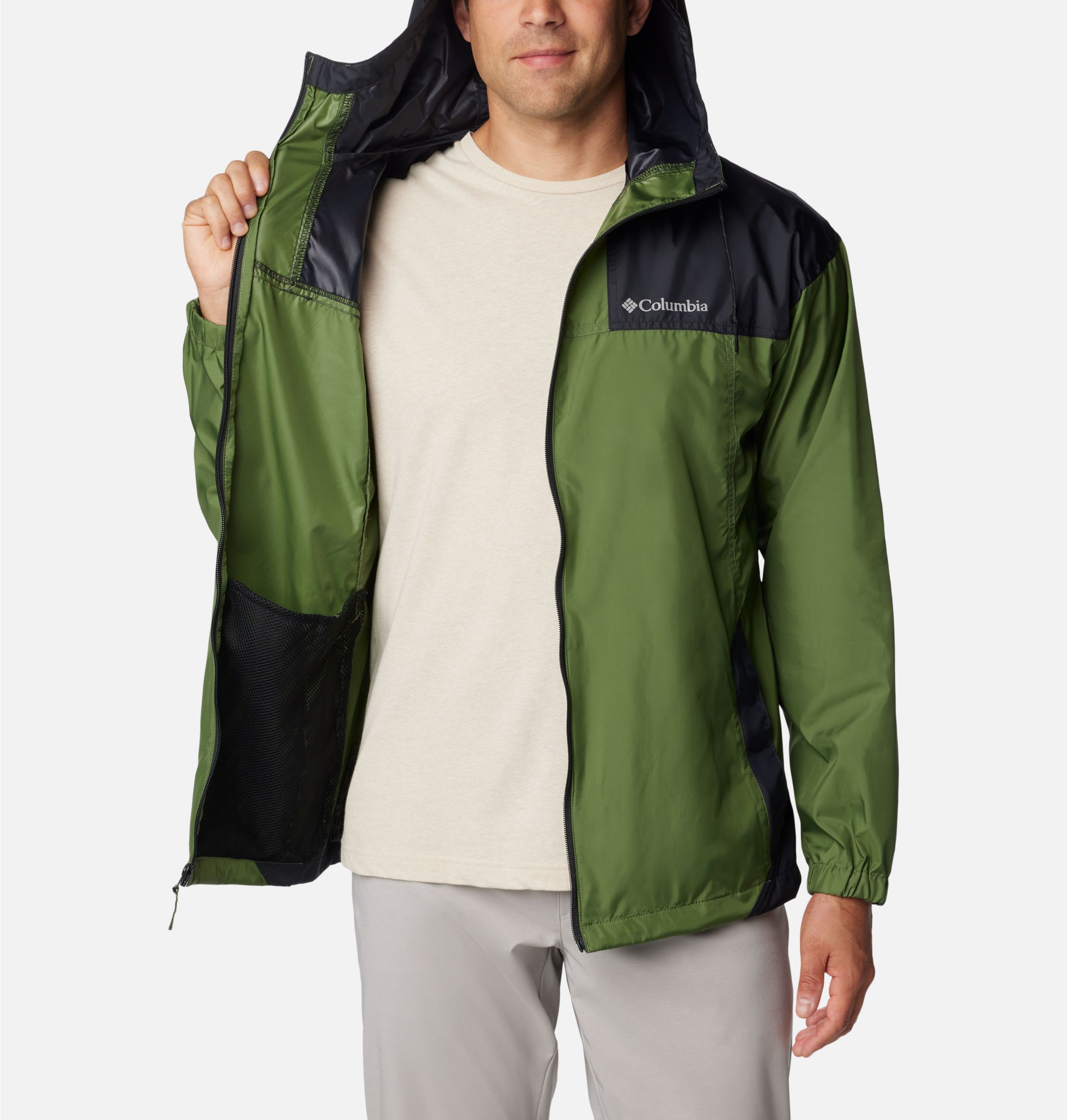 Cortavientos Columbia Flash Challenger™ Windbreaker Hombre White