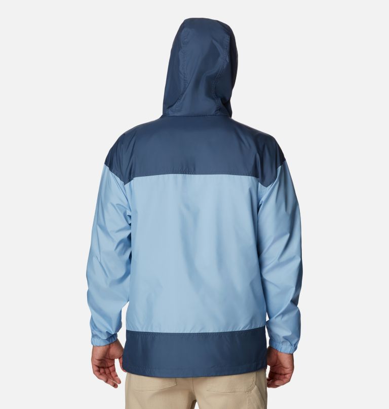 Men's Flash Challenger Windbreaker Jacket - Tall, Color: Jet Stream, Dark Mountain, image 2