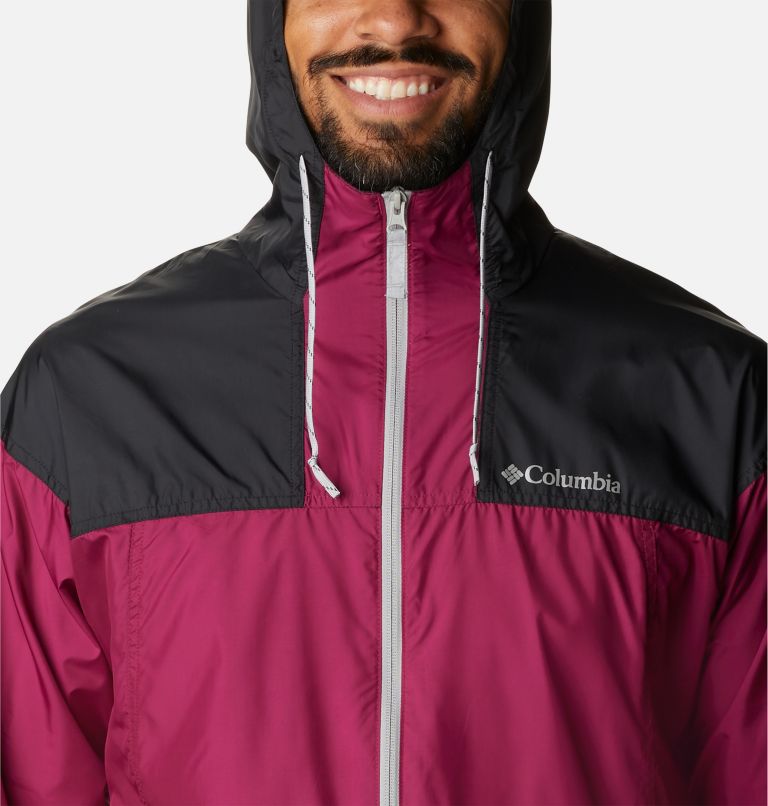 Coupe-vent Flash Challenger Homme, Color: Red Onion, Black, image 4