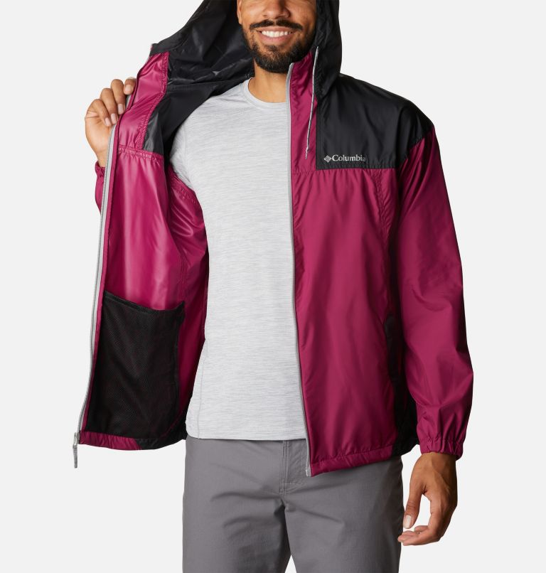 Coupe-vent Flash Challenger Homme, Color: Red Onion, Black, image 5