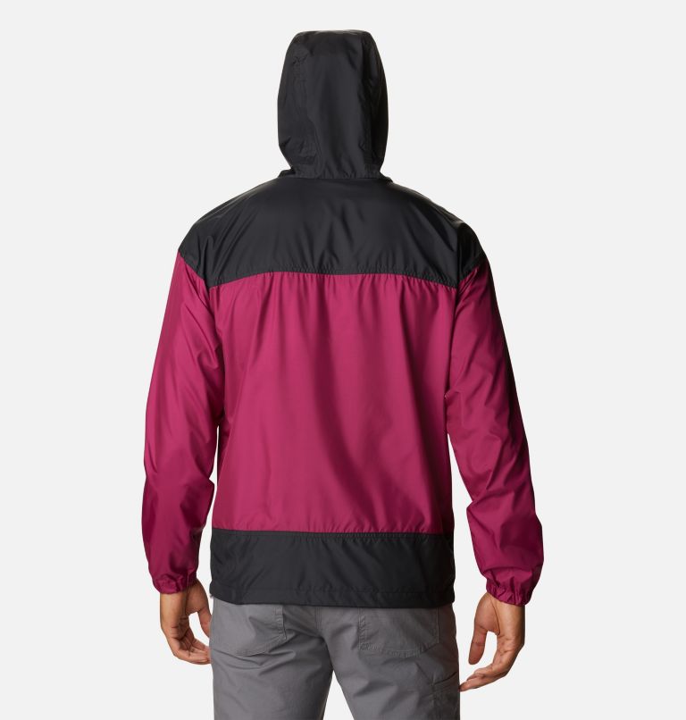 Coupe-vent Flash Challenger Homme, Color: Red Onion, Black, image 2