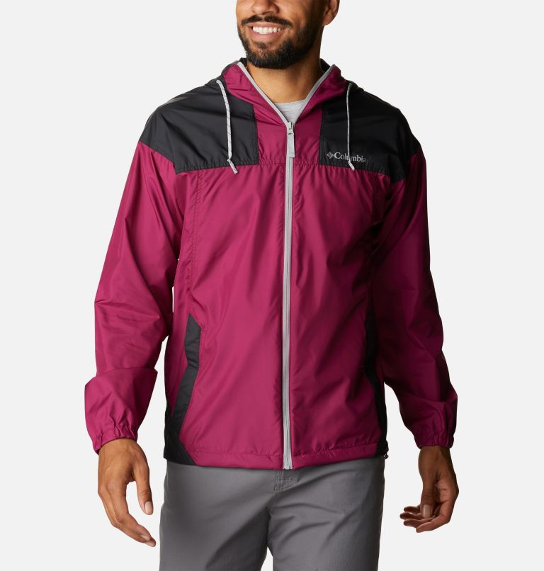 Coupe-vent Flash Challenger Homme, Color: Red Onion, Black, image 1