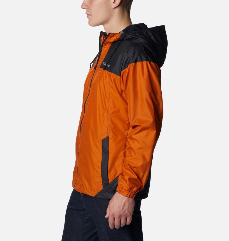 Men's Flash Challenger Windbreaker Jacket, Color: Warm Copper, Black, image 3