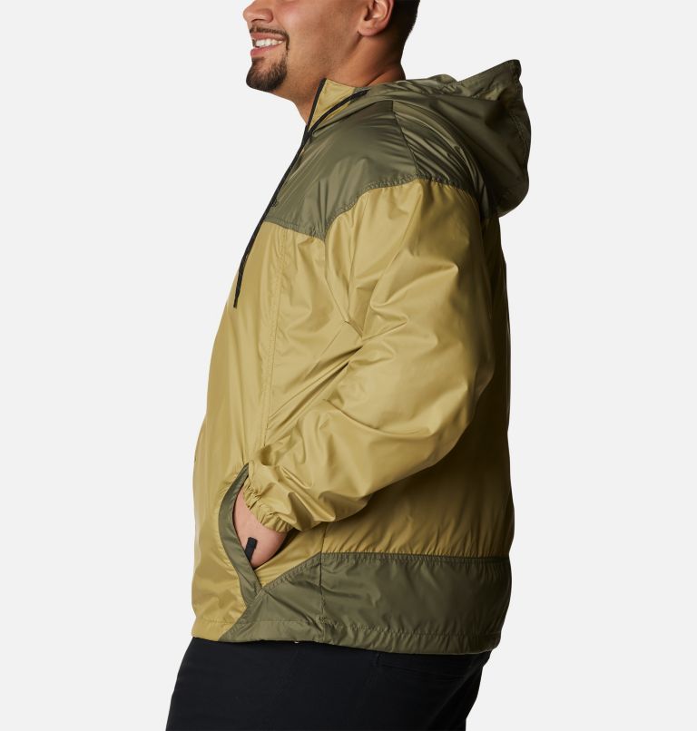 Flash Challenger Windbreaker | 327 | 4X, Color: Savory, Stone Green, image 3