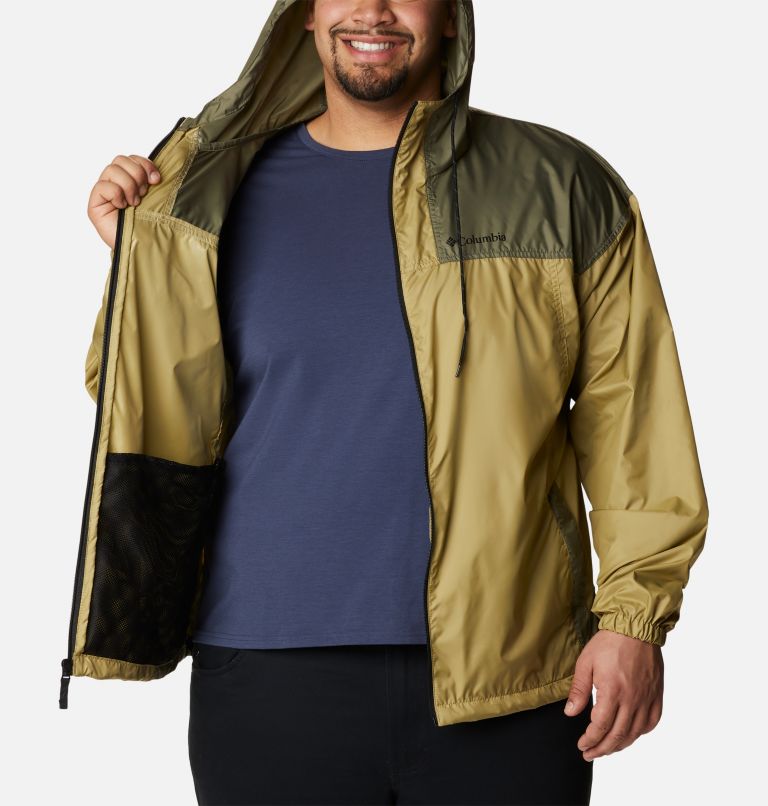 Flash Challenger Windbreaker | 327 | 4X, Color: Savory, Stone Green, image 5