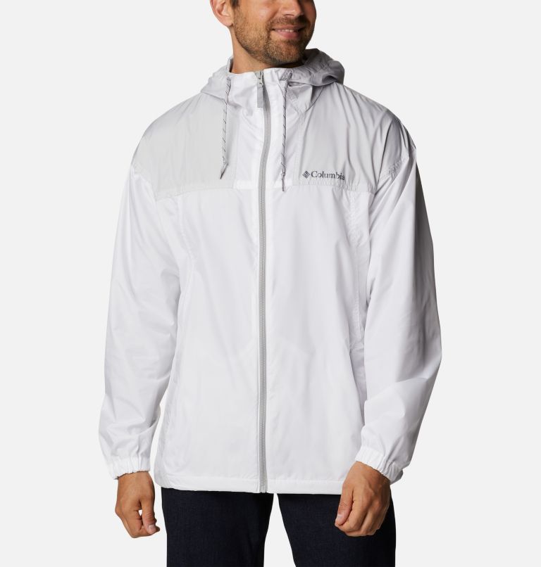 Columbia challenger best sale windbreaker white