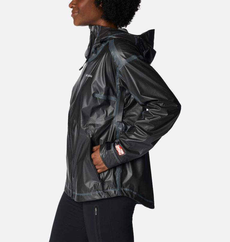 Women's OutDry Extreme Wildrain Shell, Color: Black, image 3