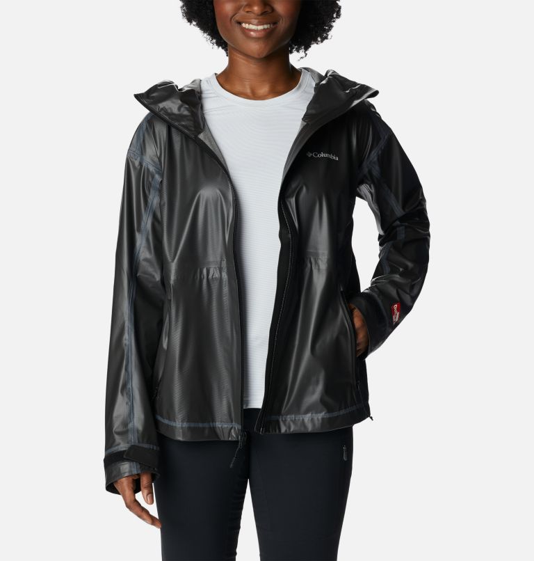 Women's OutDry Extreme Wildrain Shell, Color: Black, image 8