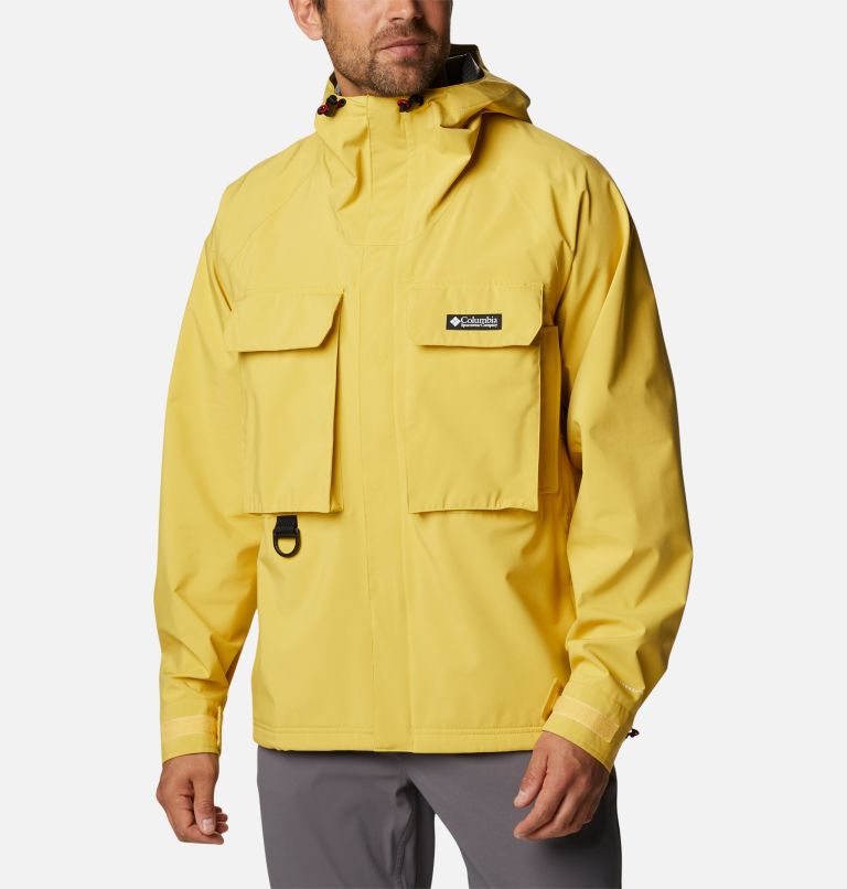 Men's Field Creek Fraser Rain Shell Jacket, Color: Golden Nugget, image 1
