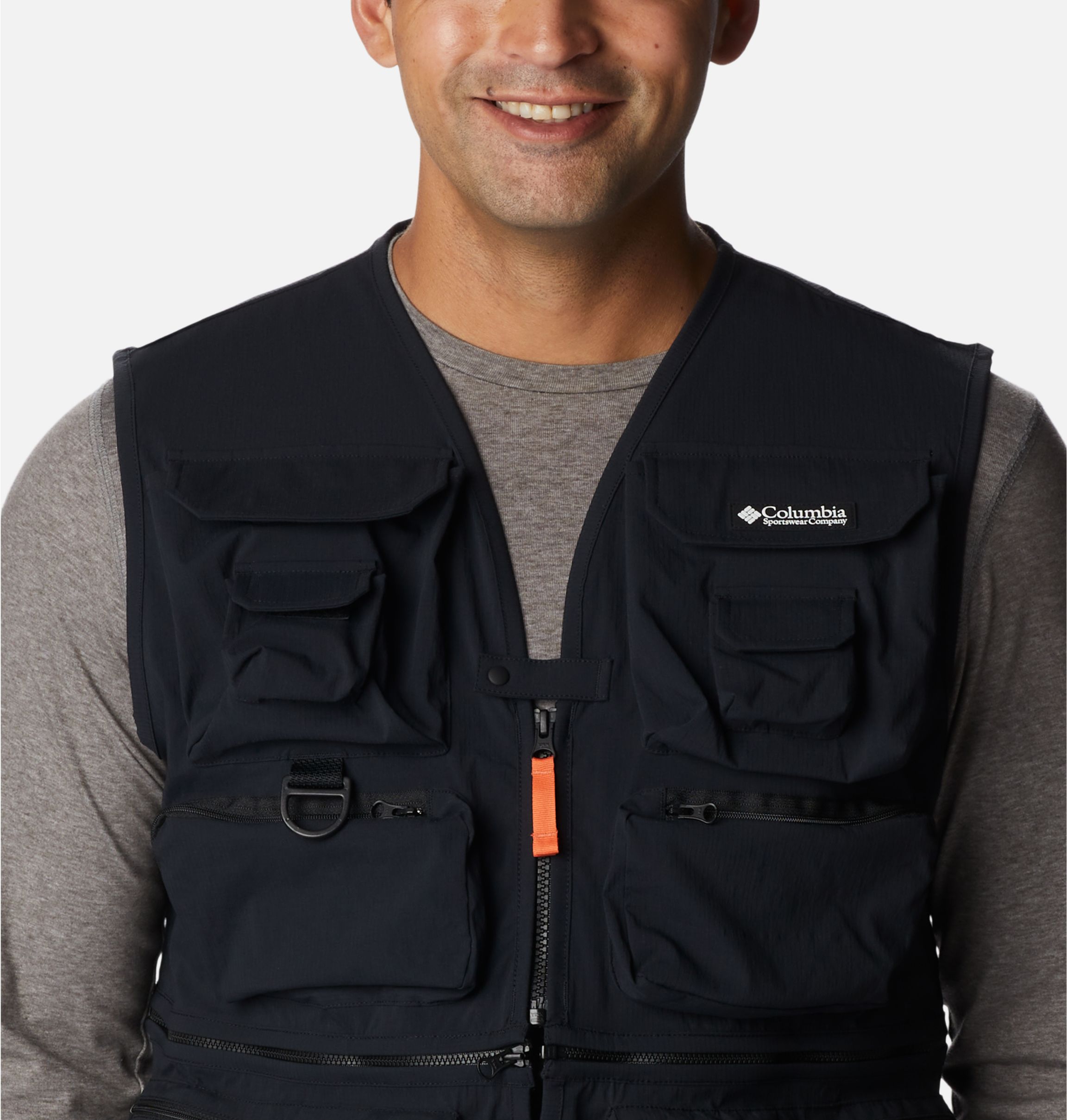 Columbia Men's Field Creek™ Big Horn™ Vest in Black Columbia