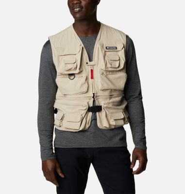beige mens vest