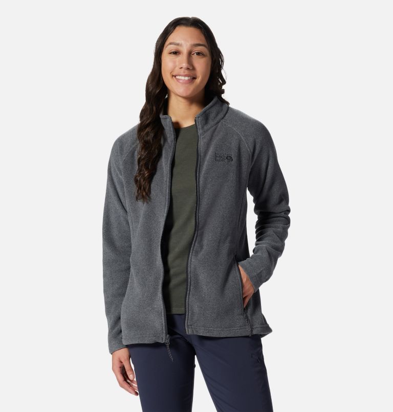 Manteau à fermeture éclair Polartec® Microfleece Femme, Color: Foil Grey Heather, image 5
