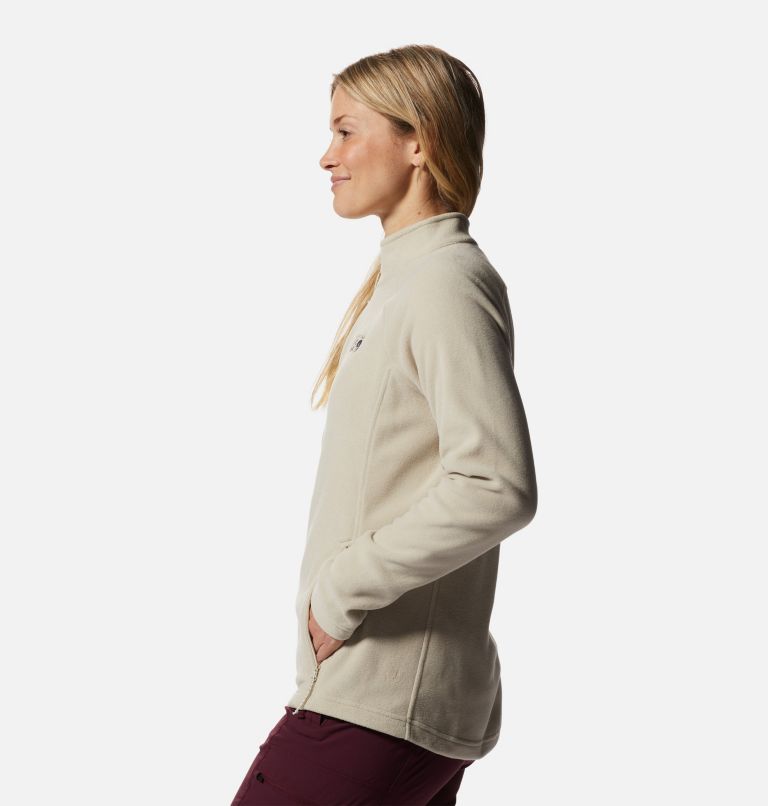 Manteau à fermeture éclair Polartec® Microfleece Femme, Color: Wild Oyster Heather, image 3