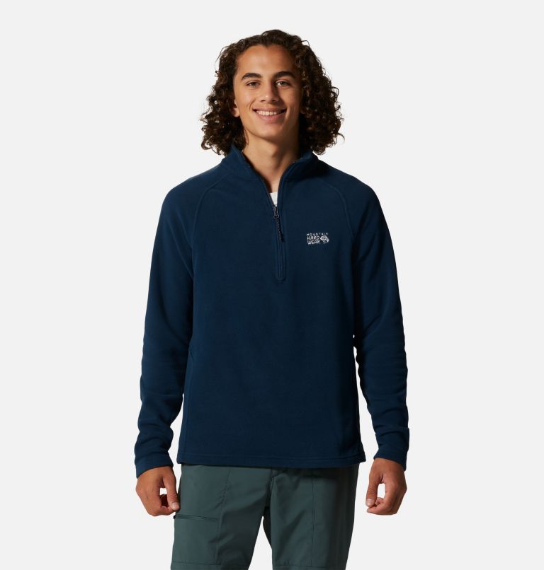 Half Zip Fleece Sweatshirt Navy - Unisex – Province of Canada