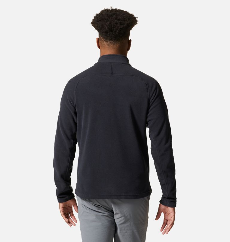 Men's Polartec® Microfleece Full Zip, Color: Black, image 2