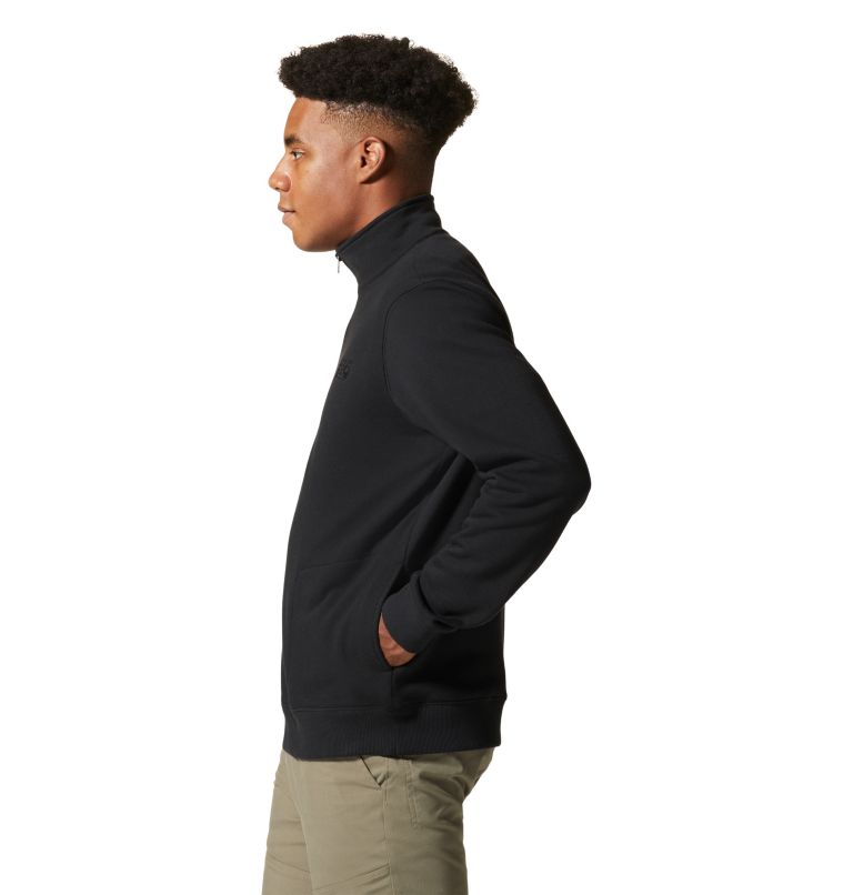 Men's MHW Logo 1/2 Zip, Color: Black, image 3