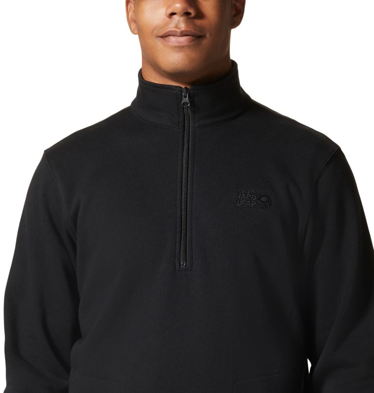 Men's MHW Logo 1/2 Zip, Color: Black, image 4