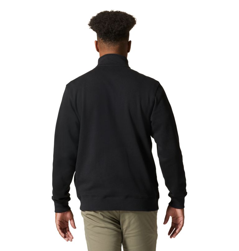 Men's MHW Logo 1/2 Zip, Color: Black, image 2