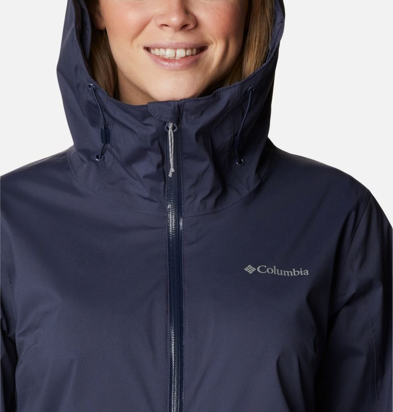 Women’s Ten Trails Waterproof Shell Jacket, Color: Nocturnal, image 4