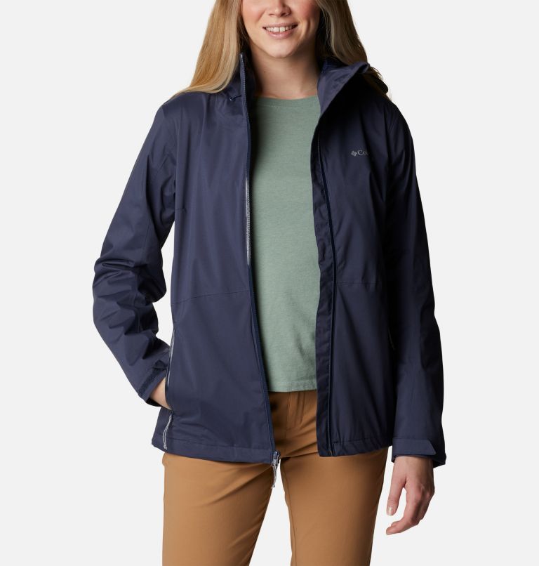 Women’s Ten Trails Waterproof Shell Jacket, Color: Nocturnal, image 7