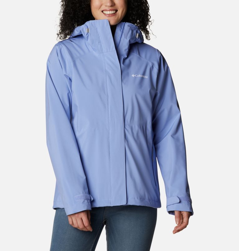 Women's Earth Explorer Shell Jacket, Color: Serenity, image 1