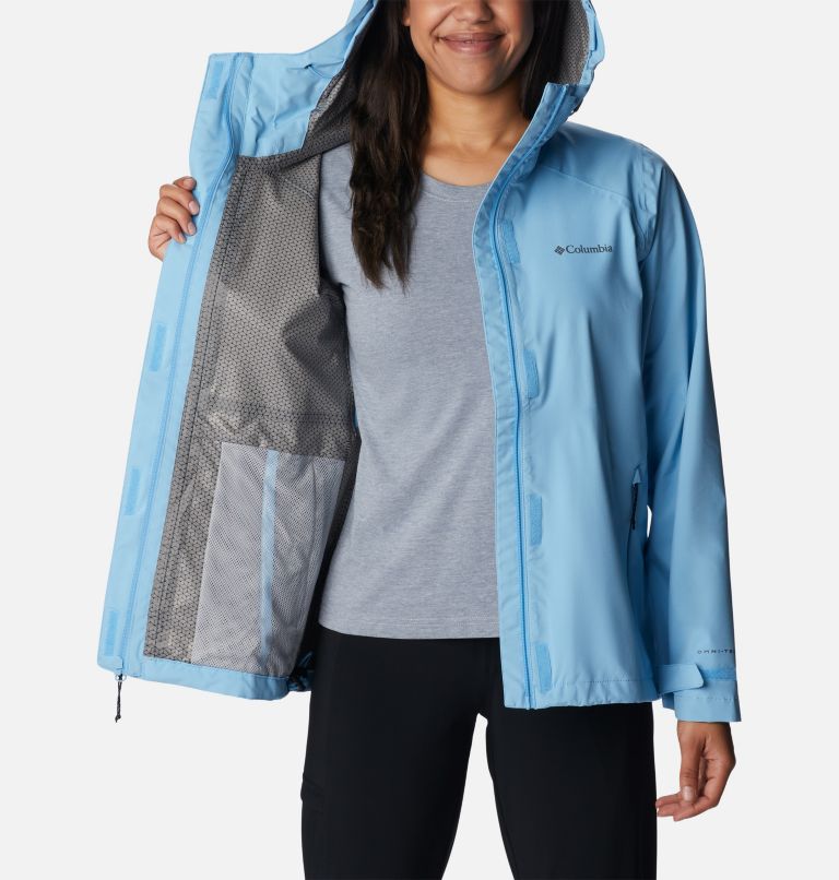 Chaqueta Columbia Earth Explorer Shell Impermeable Verde Mujer