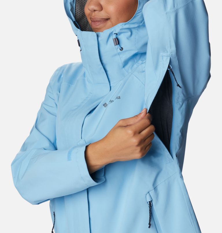 Chaqueta Columbia Earth Explorer Shell Impermeable Verde Mujer