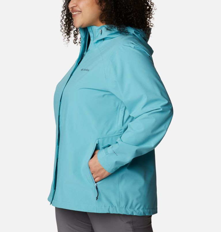 Manteau Earth Explorer Femme - Grandes tailles, Color: Sea Wave, image 3