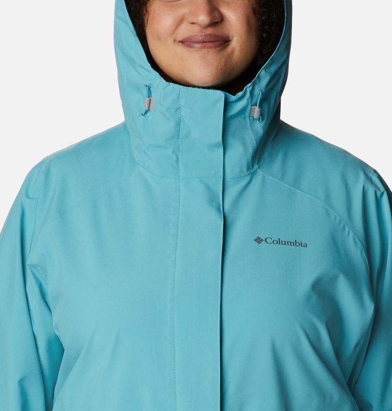 Manteau Earth Explorer Femme - Grandes tailles, Color: Sea Wave, image 4