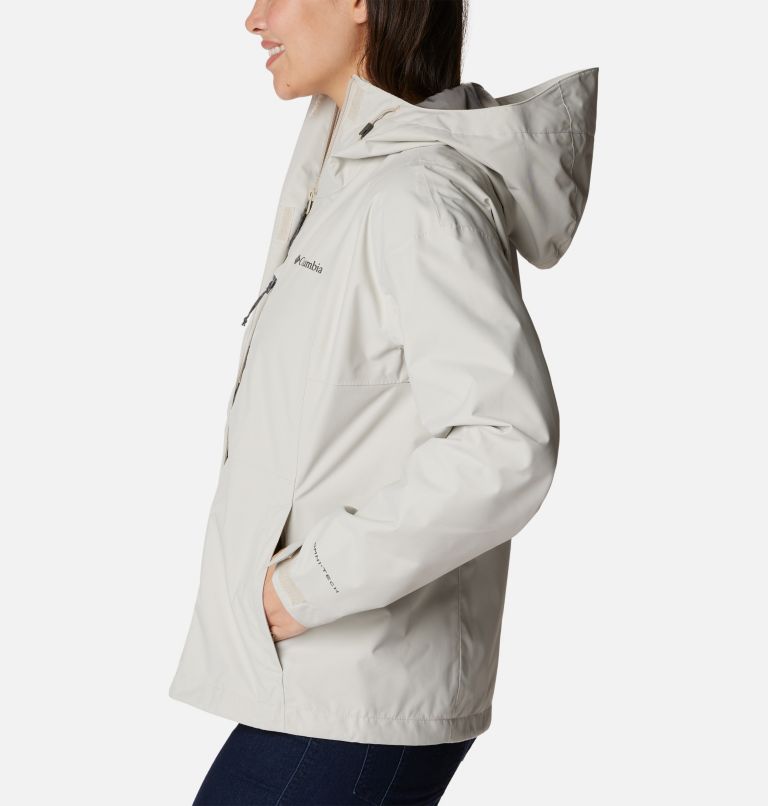 Gray columbia 2025 rain jacket womens