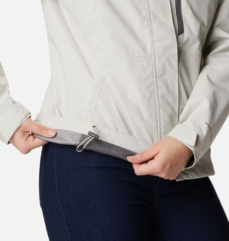 Women's Hikebound Rain Jacket, Color: Dark Stone, image 6