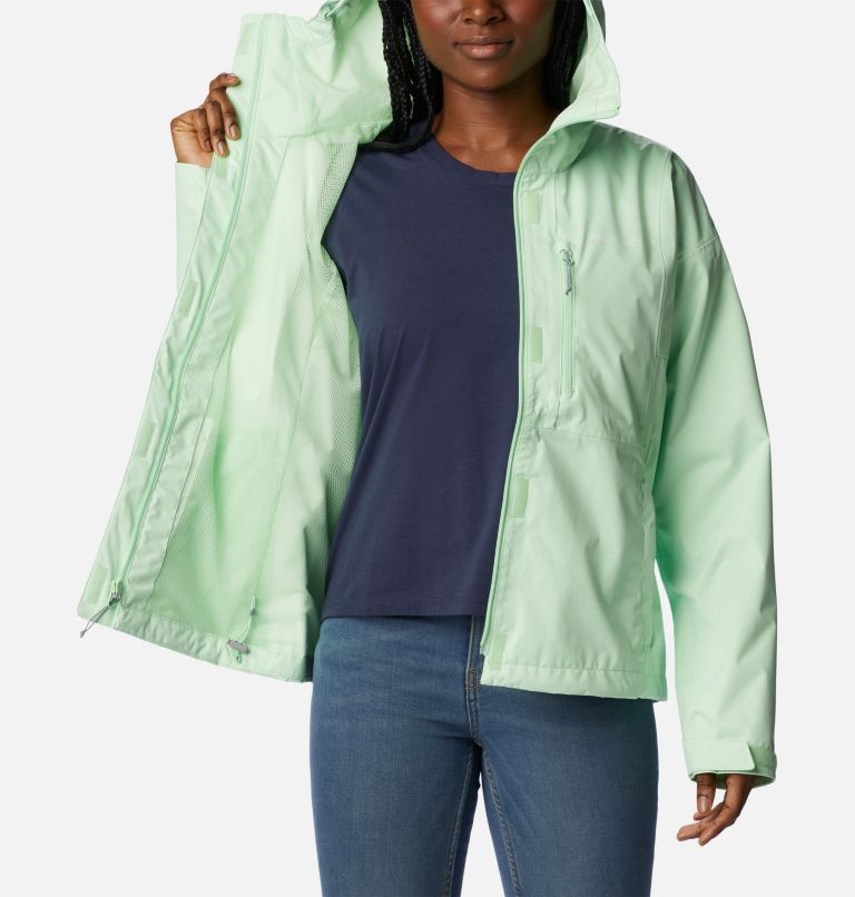 Thumbnail: Women's Hikebound Rain Jacket, Color: Key West, image 5