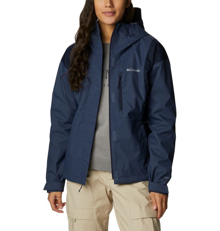 Women's Hikebound Rain Jacket, Color: Nocturnal, Dark Nocturnal, image 7
