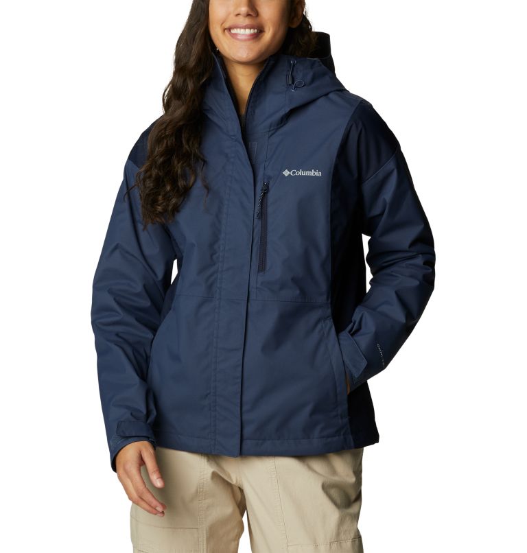 Women's Hikebound Rain Jacket, Color: Nocturnal, Dark Nocturnal, image 1
