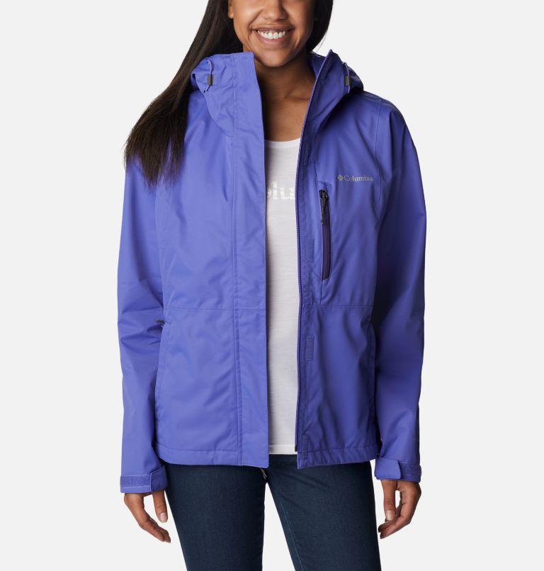 Thumbnail: Women's Hikebound Rain Jacket, Color: Purple Lotus, image 7