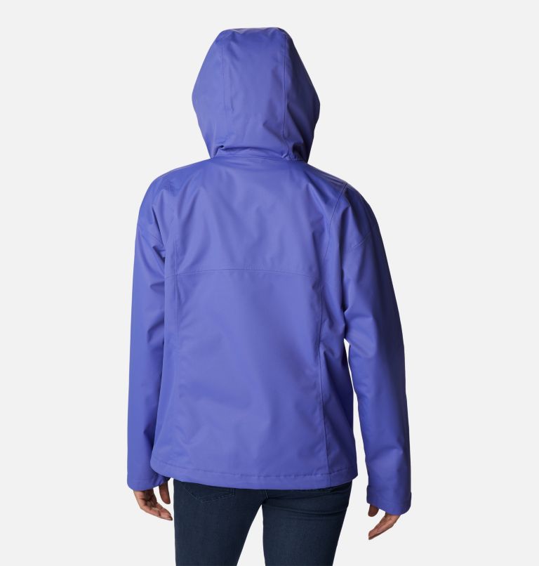 Thumbnail: Women's Hikebound Rain Jacket, Color: Purple Lotus, image 2